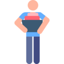 man,laundry,people,humanpictos,housekeeping,folding clothes